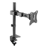 Suporte F50n De Mesa Ergônomico Com Nr17 Articulado Para Monitor De 17 A 34 Polegadas Na Cor Preta - ELG