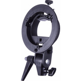 Suporte Flash Speedlite Bowens Tripé P/ Softbox Beauty Dish