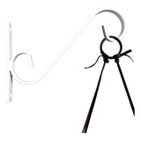Suporte Gancho Rústico Ideal P/ Flores E Plantas Modelo S15 Cor Branco