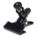 Suporte Garra C/ Ballhead 360 Rosca De 1/4 Câmera Dslr