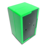 Suporte Guardanapo Duplo Plástico Restaurante Lanchonete Uni Cor Verde