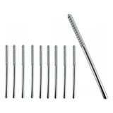 Suporte Invisível Prateleira - Kit C/ 10 Peças (11cm X 6mm)