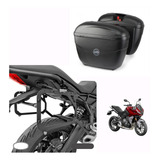 Suporte Lateral + Par Baú Givi 21l Tiger 660 Sport - Scam