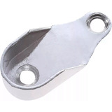 Suporte Lateral Tubo Cabideiro Crc Oval Zamac ( 4uni )