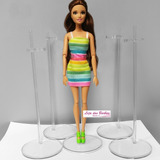 Suporte Luxo Cristal Para Boneca Barbie Susi Blythe Pedestal