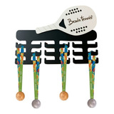Suporte Medalhas Beach Tennis Mdf 6mm 