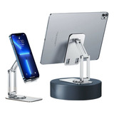 Suporte Metal Giratório Dobrável Xundd Para Celular Tablet 