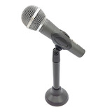 Suporte Mini Reto Ideal P/microfones Arcano Black E Outros
