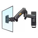 Suporte Monitor Articulado C/ Pistão A Gás F150 Braço Parede