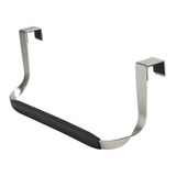 Suporte Multiuso Para Armario Prata E Preto Schnook Umbra