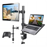 Suporte Notebook E Monitor 13até 32'' Braço Articulado 360º Cor Preto