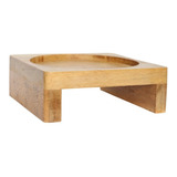 Suporte P/ Comedouro Bebedouro Artesanal Cachorro Gatos
