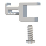 Suporte P/ Fone Ouvido Headphone Para Mesa Ajustável - Gamer Cor Branco