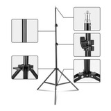Suporte P/ Iluminação Estúdio Flash Led Altura Até 2 Metros