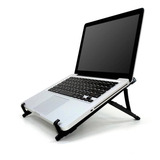Suporte P/notebook Plástico Regulável Preto Reliza
