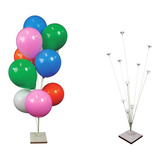 Suporte Para Balão Bexiga De Chão - 10 Hastes
