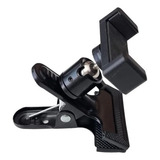 Suporte Para Celular Guitar Selfie De Clip Preto