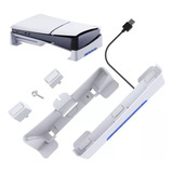 Suporte Para Consola Com 4 Portas Usb 2.0 Para Ps5 Slim 2024