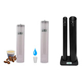 Suporte Para Copo Descartável Água E Café + Lixeira Descarte