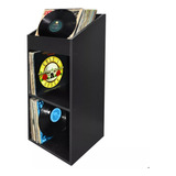 Suporte Para Discos Vinil Lp Nicho Em Mdf Com Rodinhas - Top