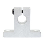Suporte Para Eixo Linear 16mm Em Alumínio Sk16 Cnc Router