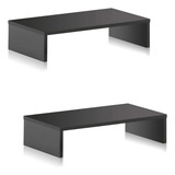 Suporte Para Elevação De Telas 40 X 20 Cm 8,5 Cm Preto 2 Un
