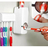 Suporte Para Escova Dente Automático Dispenser De Pasta