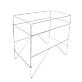 Suporte Para Gaiola Calopsita Base Pé Pedestal Viveiro Aço 