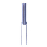 Suporte Para Guarda Sol Galvanizado Chão/barranco Equiforte