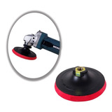 Suporte Para Lixa Com Velcro Boina 125mm 5'' Disco Prato