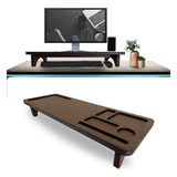 Suporte Para Monitor S/ Gaveta Mesa Setup Gamer Escritório