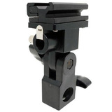 Suporte Para Sombrinha E Flash Hot Shoe Led Iluminador