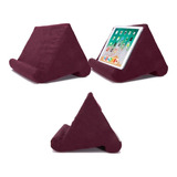 Suporte Para Tablet Almofada Vinho Leitura E-book Livros