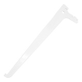 Suporte Para Trilho 4un Prateleira 35cm Cremalheira Cores