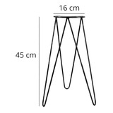 Suporte Para Vaso - Modelo Tripé 45cm