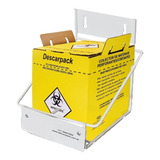 Suporte Parede Caixa Coletor Perfuro Cortante 3 Litros