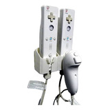 Suporte Parede Wiimote E Nunchuck (para 2 Unidades De Cada)