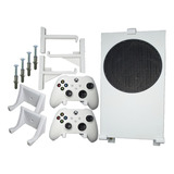 Suporte Parede Xbox Series S P/ (console +2 Controles)branco