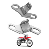 Suporte Pedaleira Anker C/ Regulagem Crf230 Inox Lançamento
