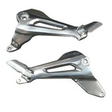 Suporte Pedaleira Bacalhau Titan 150 2004/08 Par Polido
