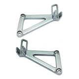 Suporte Pedaleira Pedal Apoio Bacalhau Nx 400 Falcon Par