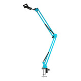 Suporte Pedestal Braço Articulado P/microfone Fixo Na Mesa