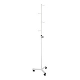 Suporte Pedestal Para Soro Com Rodas Com Regulagem De Altura