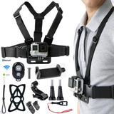 Suporte Peitoral Para Câmera Gopro Peito Celular Ajustável 