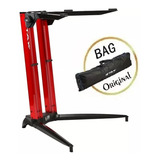 Suporte Piano 700/01 Vermelho Stay + Bag