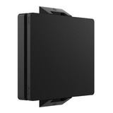 Suporte Playstation 4 Ps4 Fat Slim Na Parede Vertical Cor Preto