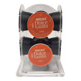 Suporte Porta Cápsulas Acrílico Preto P8 Unid Dolce Gusto