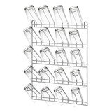 Suporte Porta Copos 20 Lugares Parede Organizadores Cozinha