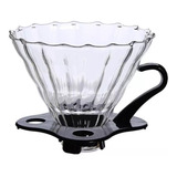Suporte Porta Filtro De Café Vidro Coador Permanente 102 103