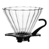 Suporte Porta Filtro De Café Vidro Coador Permanente V60-01